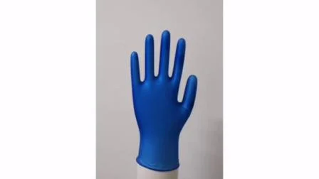 9 pouces bleu/blanc/noir Salon de beauté spécial /aliments/produits pharmaceutiques jetables en gros de vinyle de latex de protection de l'examen de sécurité des gants en nitrile PVC Rubbe