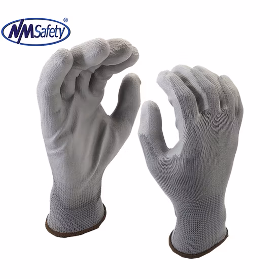 Nmsafety FR388 matériel PU enduit noir appareils ménagers généraux gants de sécurité de travail